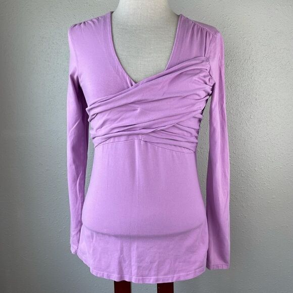Athleta Tops - Athleta Pastel Long Sleeve Top Size S EUC